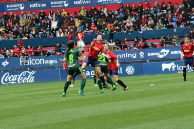 Imágenes del partido Osasuna Femenino-SD Eibar disputado en El Sadar
