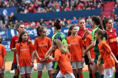Imágenes del partido Osasuna Femenino-SD Eibar disputado en El Sadar