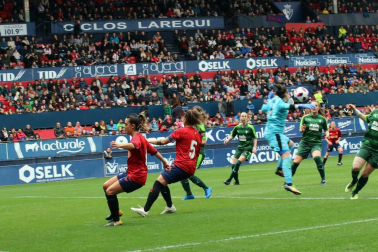 Imágenes del partido Osasuna Femenino-SD Eibar disputado en El Sadar