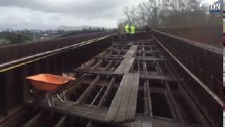 Vídeo de los trabajos en la pasarela de Labrit