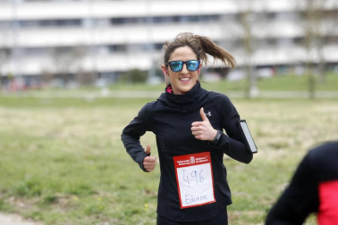 Fotos de los participantes de la Carrera Solidaria Pro Hiru Hamabi de Sarriguren.
