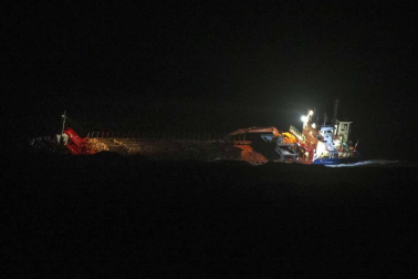 Imágenes de la evacuación del crucero noruego Viking Sky'