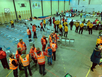 Imágenes de la evacuación del crucero noruego Viking Sky'