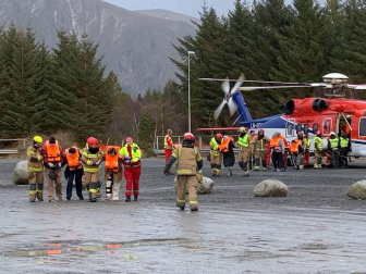 Imágenes de la evacuación del crucero noruego Viking Sky'