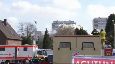 Impresionante demolición de un edificio de 22 plantas en Alemania