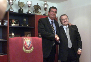 Fotos de la trayectoria de Javier Miranda en Osasuna