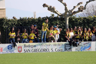 El conjunto navarro regresa a la categoría nacional tras vencer 4-0 al Infanzones y a falta de siete jornadas para terminar la temporada.