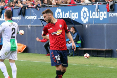 Imágenes del partido Osasuna-Extremadura disputado en El Sadar.