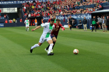 Imágenes del partido Osasuna-Extremadura disputado en El Sadar.