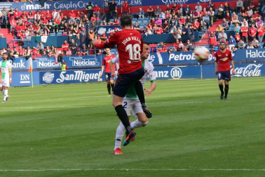 Imágenes del partido Osasuna-Extremadura disputado en El Sadar.