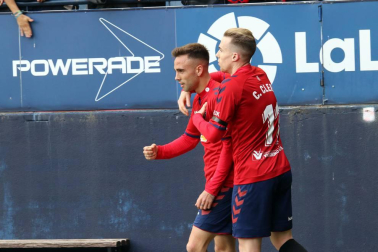 Imágenes del partido Osasuna-Extremadura disputado en El Sadar.
