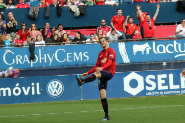 Imágenes del partido Osasuna-Extremadura disputado en El Sadar.