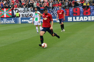 Imágenes del partido Osasuna-Extremadura disputado en El Sadar.