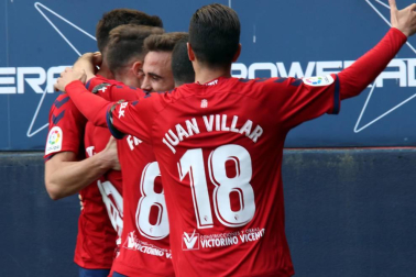 Imágenes del partido Osasuna-Extremadura disputado en El Sadar.