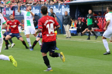 Imágenes del partido Osasuna-Extremadura disputado en El Sadar.