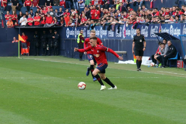 Imágenes del partido Osasuna-Extremadura disputado en El Sadar.