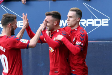 Imágenes del partido Osasuna-Extremadura disputado en El Sadar.