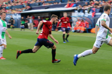 Imágenes del partido Osasuna-Extremadura disputado en El Sadar.