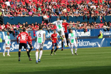 Imágenes del partido Osasuna-Extremadura disputado en El Sadar.