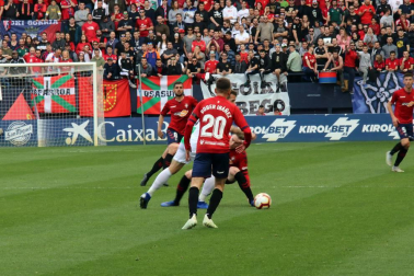 Imágenes del partido Osasuna-Extremadura disputado en El Sadar.