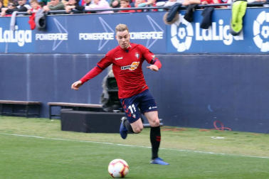 Imágenes del partido Osasuna-Extremadura disputado en El Sadar.