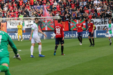Imágenes del partido Osasuna-Extremadura disputado en El Sadar.