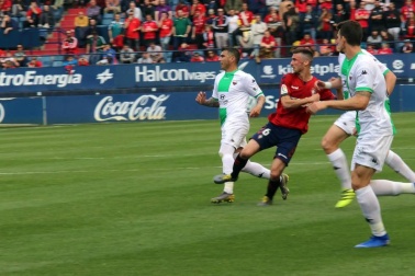 Imágenes del partido Osasuna-Extremadura disputado en El Sadar.
