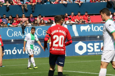 Imágenes del partido Osasuna-Extremadura disputado en El Sadar.