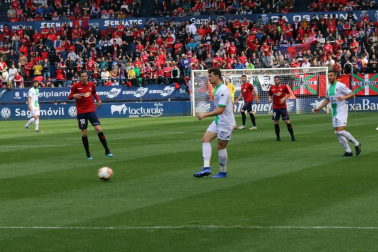 Imágenes del partido Osasuna-Extremadura disputado en El Sadar.