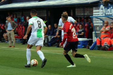 Imágenes del partido Osasuna-Extremadura disputado en El Sadar.