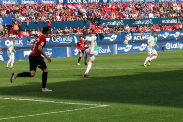 Imágenes del partido Osasuna-Extremadura disputado en El Sadar.