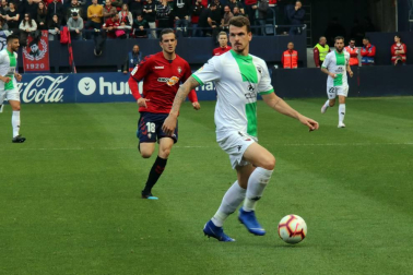 Imágenes del partido Osasuna-Extremadura disputado en El Sadar.