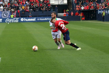 Imágenes del partido Osasuna-Extremadura disputado en El Sadar.