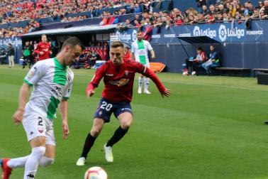 Imágenes del partido Osasuna-Extremadura disputado en El Sadar.