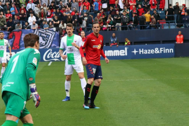 Imágenes del partido Osasuna-Extremadura disputado en El Sadar.