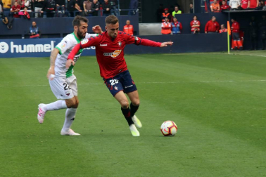 Imágenes del partido Osasuna-Extremadura disputado en El Sadar.