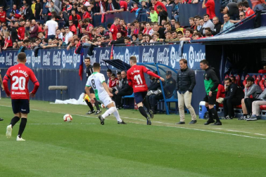 Imágenes del partido Osasuna-Extremadura disputado en El Sadar.