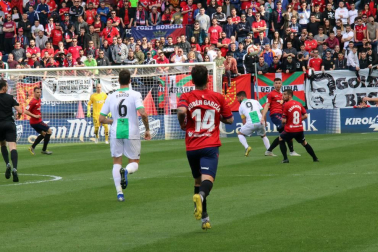 Imágenes del partido Osasuna-Extremadura disputado en El Sadar.