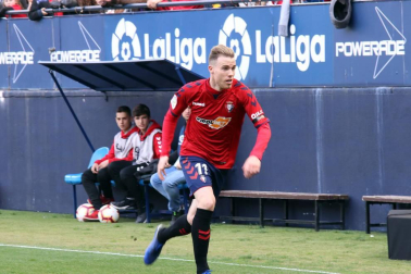 Imágenes del partido Osasuna-Extremadura disputado en El Sadar.