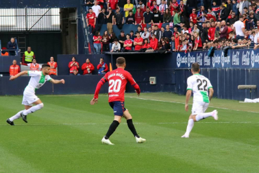 Imágenes del partido Osasuna-Extremadura disputado en El Sadar.
