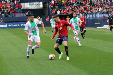 Imágenes del partido Osasuna-Extremadura disputado en El Sadar.