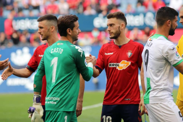Imágenes del partido Osasuna-Extremadura disputado en El Sadar.