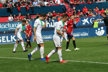 Imágenes del partido Osasuna-Extremadura disputado en El Sadar.