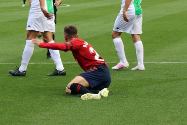 Imágenes del partido Osasuna-Extremadura disputado en El Sadar.
