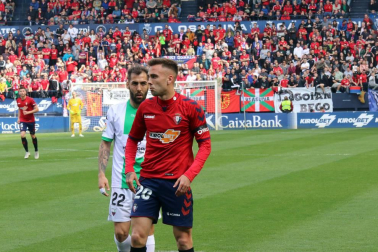 Imágenes del partido Osasuna-Extremadura disputado en El Sadar.