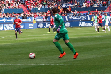 Imágenes del partido Osasuna-Extremadura disputado en El Sadar.