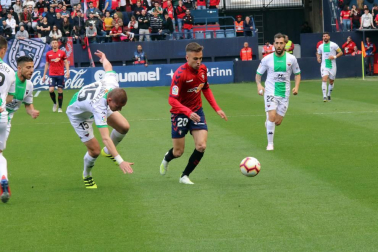 Imágenes del partido Osasuna-Extremadura disputado en El Sadar.