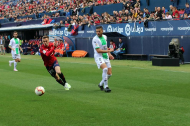 Imágenes del partido Osasuna-Extremadura disputado en El Sadar.