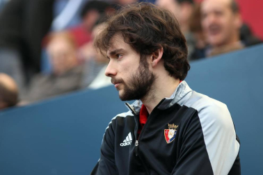 Fotos del búscate en la grada del Osasuna - Extremadura