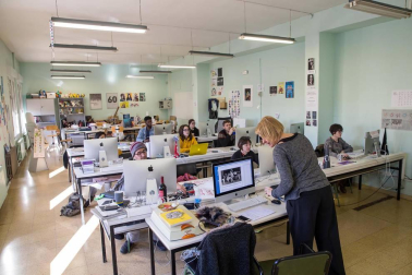 Día a día en la Escuela de Arte y Superior de Diseño de Corella.